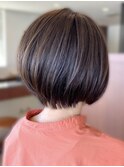 大人ショートボブ