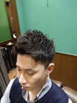 ヒロギンザバーバーショップ 丸の内店(HIRO GINZA BARBER SHOP)&nbsp;バリカンショート×形状記憶パーマ