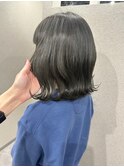 髪質改善/オリーブグレージュ/透明感カラー/ナチュラル/
