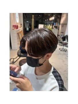 グラスバイネオリーブ 大倉山駅前店(grace by neolive) MEN'SHAIR/アップバング/ハイライト/束感ショート/波巻き