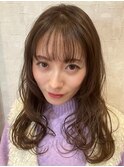 透明感カラー