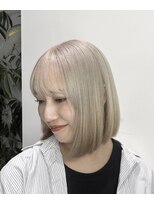 ホワイトベージュ/ハイトーンカラー