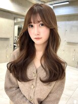 サイン 渋谷(SIGN) ザクザクレイヤーカット巻き方簡単ロング韓国アイドル表参道渋谷