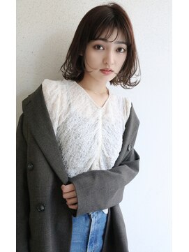 ブゾン(buZon) 【buZonブゾン】顔まわりレイヤーボブ