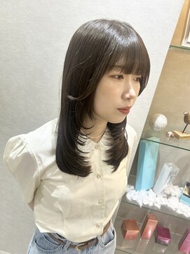 カラークチュール(Color Couture) 暖色カラー/レイヤーカット/ショート/姫カット/切りっぱなし