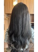 暗髪オリーブベージュ