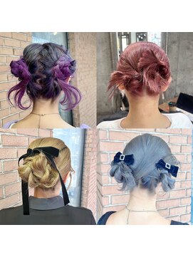 サロンドミルク 原宿(salon de MiLK) ヘアセット、ヘアアレンジ
