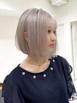 ハイライトバレイヤージュダブルカラー20代30代40代グレージュ