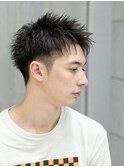 スパイクツーブロックショート