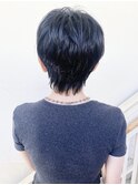 【morio成増/一戸】大人かわいい黒髪ウルフショート