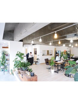 【夢シャン完備*4席のみのプライベートサロン】解放感ある店内でじっくりお寛ぎください…*