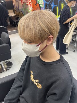 カーニー 錦糸町(kearny) ミルクティーベージュ/ハイトーンマッシュ