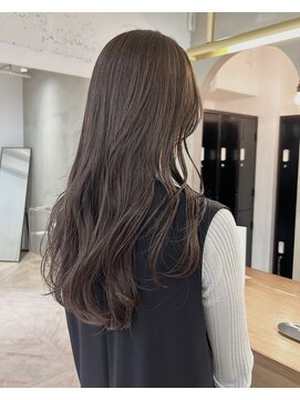 ローレン(LOREN) 黒髪/ボブルフ/ネビージュ/小顔/ワンレン/栄/髪質改善/前髪