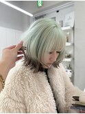 韓国/ハイトーンカラー/ワンホンヘア/レイヤーカット/髪質改善　