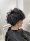 シルエット抜群ツイストパーマ