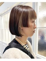 モリオフロムロンドン 松戸店(Morio from London)&nbsp;【モリオ松戸 藤原】アクセサリーカラーダブルラインボブ