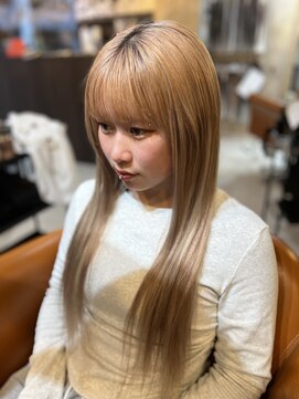 ヘアスタジオ マテリアル 中央駅店(hair studio Material) #プルエクステ#髪質改善#カラー#ヘアセット
