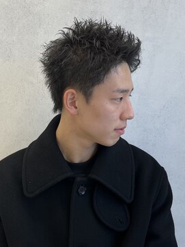 ルースト 西院店(ROOST) スパイキーショート×ピンパーマ