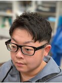 爽やか2ブロック・ビジネスルック