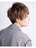 【新規メンズ限定初回～3回目まで】デザインカット+ダメージレスカラー￥9900