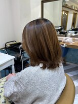 ロンドアベニール 北千住(Lond avenir)&nbsp;髪質改善縮毛矯正レイヤーカット顔周り前髪韓国ミニウルフ/池袋