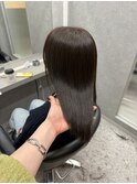 【福岡美容室/小山田】透明感オリーブベージュ