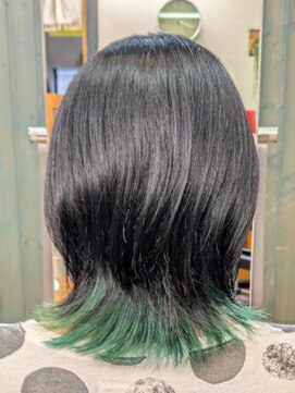 ジョカーレ(giocare) ナチュラルレイヤー×グリーンインナー