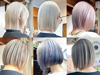 LUCK 2nd SPACE 【ブリーチ/ハイライト/カラー/デザインカラー/髪質改善】