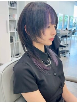 ダブルトーキョー シブヤ(W-TOKYO SHIBUYA) 【ネオウルフ】インナーカラー ハイトーン