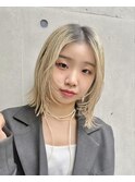 レイヤーボブ×くびれ×ハッシュボブ×韓国ヘア×横浜×20代