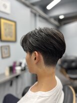 アイコン ブルー メンズ(I-CON #blue MEN'S)&nbsp;ナチュラルセンターパートスタイル/ビジネススタイル