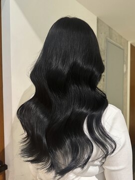 キャンバス 川崎(canvas.) ブルーブラック 艶髪ケアカラー