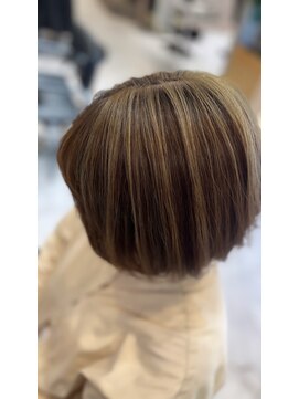 長持ち×白髪ぼかし