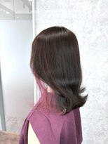 デミヘアー(Demi hair) ショコラベージュ×ピンク