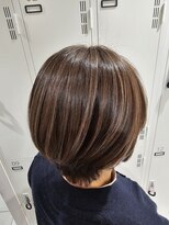 アッシュ 二俣川南口店(Ash)&nbsp;◆メリハリショートスタイル/ハイライトデザイン/白髪ぼかし