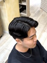 グルーマーズトウキョウ(GROOMER/S TOKYO)&nbsp;men's/波巻きツイストスパイラル/リバースセンターパート