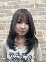 ギャラクシーアンブレラ 水戸店(GALAXY&BRELLA)&nbsp;デザインカラー+レイヤーカット