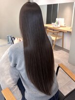 トリッカ シブヤ(TRICCA SHIBUYA)&nbsp;お客様スタイル/ツヤ髪/艶カラー/寒色/透明感/髪質改善/縮毛矯正