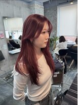 コワファーストナガサキシャンプーボーイ(COIFF1RST NAGASAKI SHAMPOO BOY) 韓国風レイヤースタイル