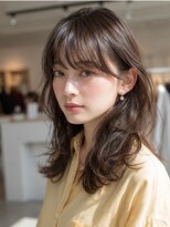 ダル 渋谷/表参道(DAL.)&nbsp;ダークブラウンレイヤーセミロング