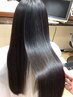 【最上級!髪質改善】似合わせカット+髪質改善プラチナ縮毛矯正￥19800→￥15840