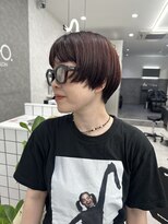 フォンセ(fonce)&nbsp;個性派ショート×ボルドー