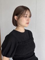 ダーツ(darts)&nbsp;suzuka 秋色マロンブラウン×艶ボブ