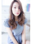アンジュヘアー　大人かわいい　アンニュイカールロング