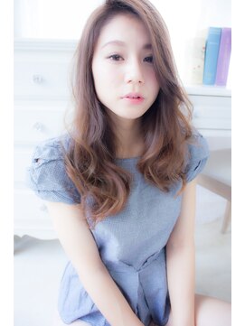 アンジュ ヘアー(Ange hair) アンジュヘアー　大人かわいい　アンニュイカールロング