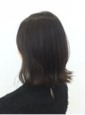 切りっぱなし ミディボブ