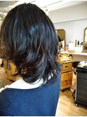 ゆるふわ束感パーマ