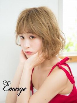 エマージュ 武蔵小杉(Emerge) ニュアンスカール[イルミナカラー/デジタルパーマ]