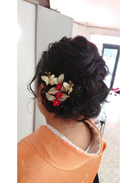 サロン Salon アイ アート 袴ヘアセット