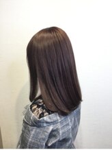 エイム ヘア デザイン 町田店(eim hair design)&nbsp;☆ロブ×パープルガーネット☆